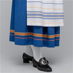 Nedkant av stakken dame